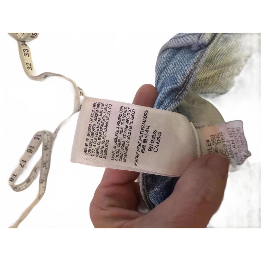 MOTHER The Trickster Ankle in An Icy Confession Sz 25!!! - Picture 8 of 15